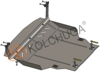 Kryt pod motor Ford KA+ motor: 1,2i Duratec pro evropsk� trh (Manu�ln� p�evodovka) -- od roku v�roby 2016-