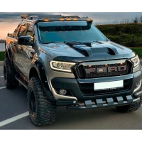 Oneway v�dech kapoty Ford Ranger T7/T8 -- rok v�roby 2015-2022 - leskl� �ern�