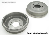 Zimmermann zadn� brzdov� bubny - Ford FOCUS Combi (DNW), 2.0 16V - v�kon 96 kW -- rok v�roby 02/1999-11/2004