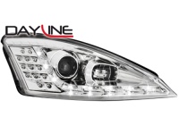 DAYLINE přední světla Ford Focus 01-04 chrom DAYLINE přední světla Ford Focus 01-04 chrom
