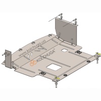 Kryt pod motor Ford Courier/Tourneo Courier motor: 1,0 EcoBoost, 1,5TDCI (Manu�ln� p�evodovka/Euro 6) -- od roku v�roby 2018-