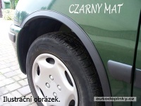 Lemy blatníků černé matné Ford Scorpio 5dv. Hatchback -- rok výroby 1985-1991 (4dílná sada) Lemy blatníků černé matné Ford Scorpio 5dv. Hatchback -- rok výroby 1985-1991 (4dílná sada)