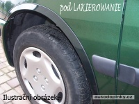 Lemy blatn�k� pro lakov�n� Ford Curier 2dv.  -- rok v�roby  1992-2002 (4d�ln� sada)